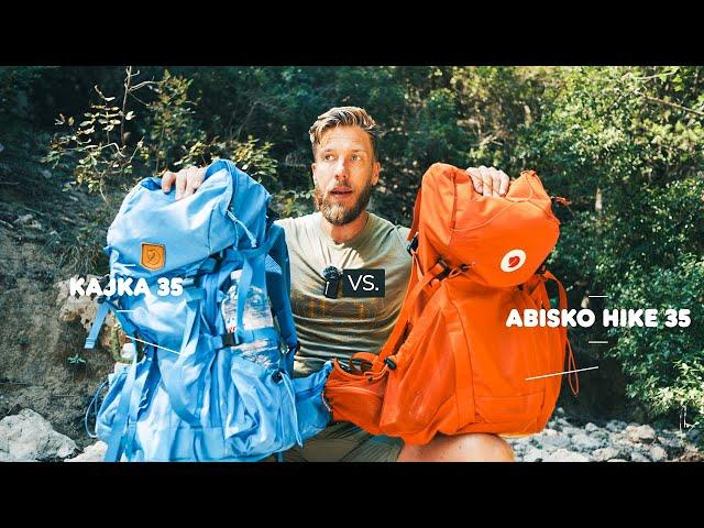 NEW Kajka 35 vs. Abisko Hike 35: Which Backpack is Right for You?