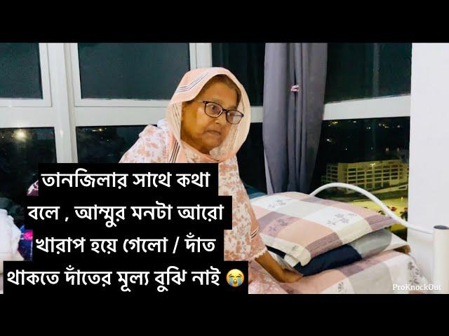 তানজিলা ফোনে আম্মু কে এমন কথা বল্লো, আম্মুর মন খারাপ হয়ে গেলো /Bangladeshi vlogger