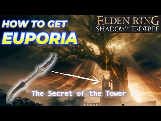 How to get Euporia Secret Weapon - Elden Ring Shadow of the Erdtree  #darksouls #eldenring #dlc