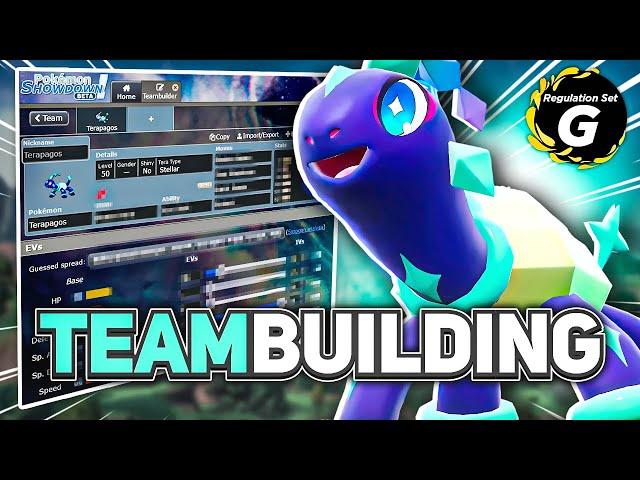 Let's TEAMBUILD with Terapagos! | Pokémon Scarlet & Violet VGC | Regulation G