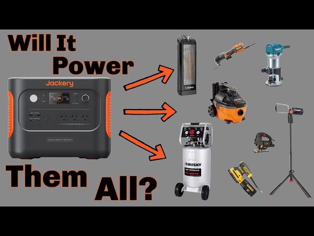 How Much Can This Thing Handle? - Jackery Solar Generator 1000plus