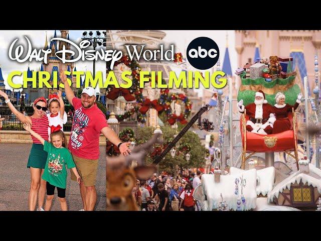 DISNEY IS FILMING LIVE: Mickey’s Once Upon a Christmastime Parade | Daytime at Magic Kingdom 2024