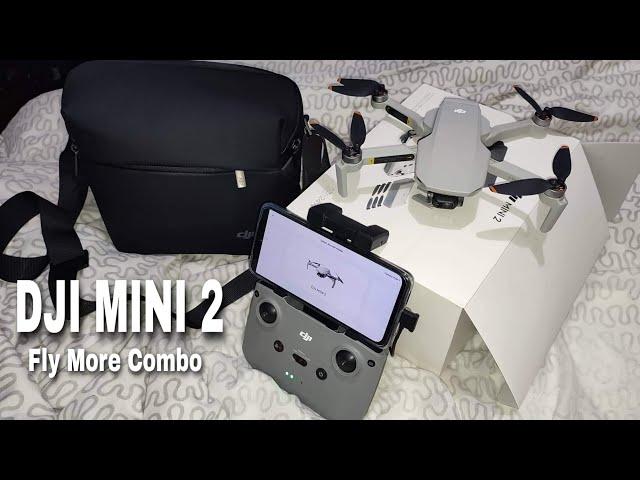 DJI MINI 2 Fly More Combo Unboxing and Flight @LazadaPhilippines #drone #djimini2