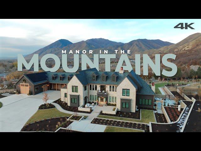 UTAH MOUNTAIN MANOR | Full Walkthrough 4K | Robison Home Builders | Amazing Luxury Homes