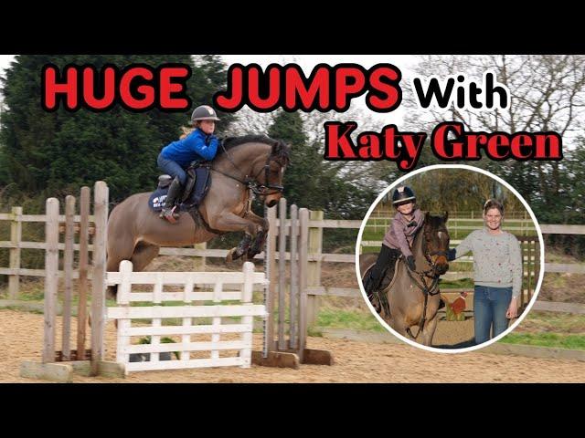 TROY JUMPS HUGE WITH KATY GREEN