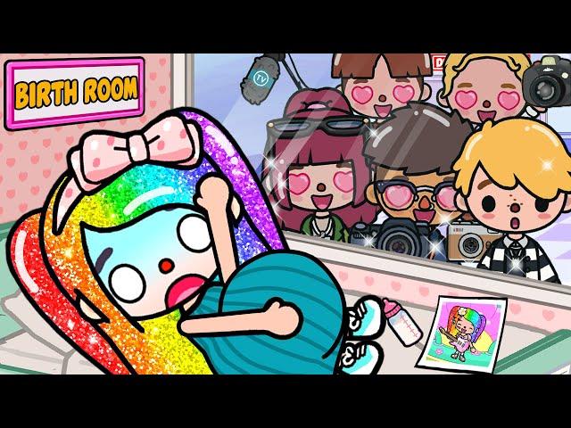 Kpop Idol Got Pregnant After Famous  | Toca Life Story | Toca Boca