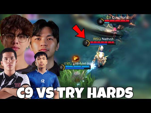 C9 WITH NATHZZ MET A TRY HARD OPPONENT IN RANK.