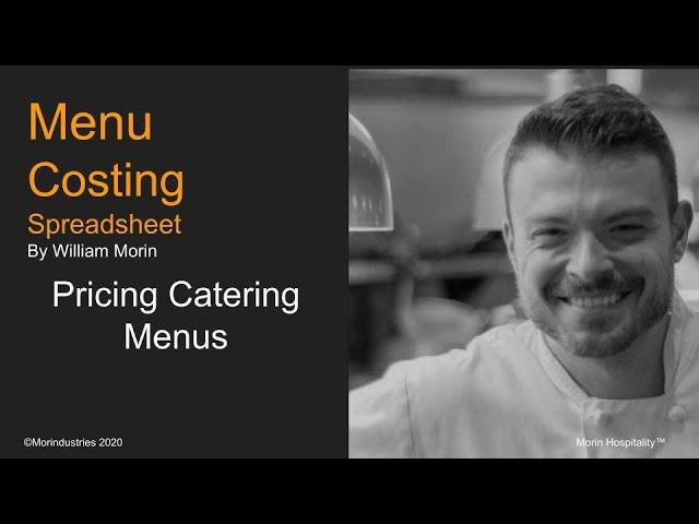 Pricing Catering Menus