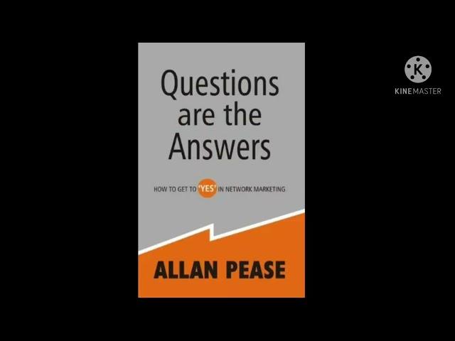 Questions Are The Answers by Allan Pease Audiobook in English Network Marketing Book #successhabits