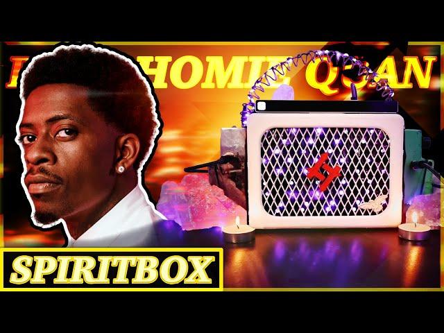 RICH HOMIE QUAN Spirit Box - "Ya Boy, Feels LIKE I'M FLOATING!" | JAW DROPPING Session!