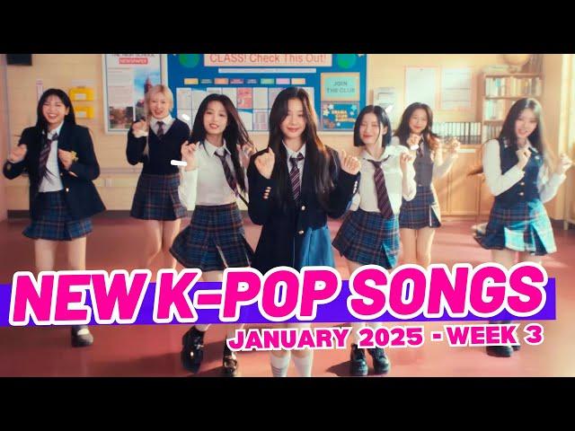 NEW K-POP SONGS | JANUARY 2025 (WEEK 3)