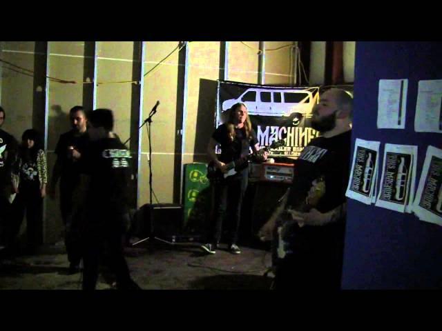 Concrete live at the Tell Me No One Warehouse.