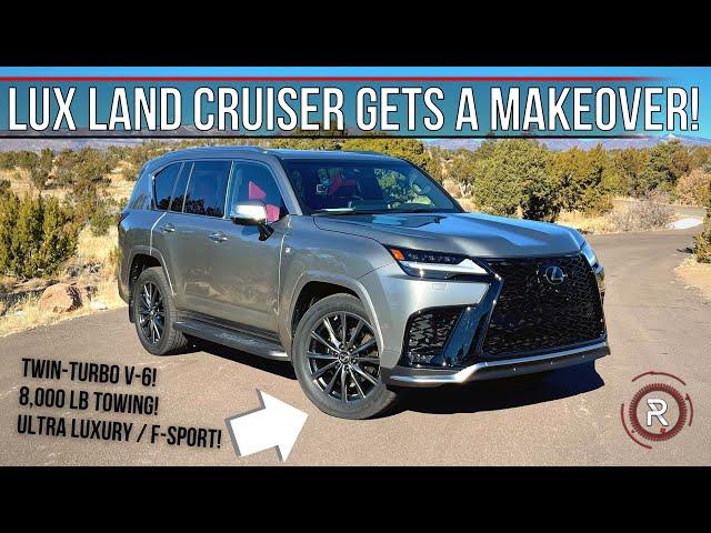 The 2022 Lexus LX 600 Is A Land Cruising Off-Road Legend With A Luxury Flair