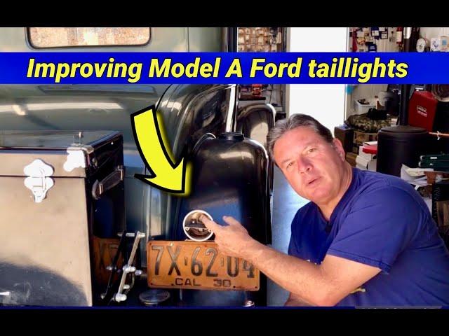 Improving Ford Model A tail lights and turn signals