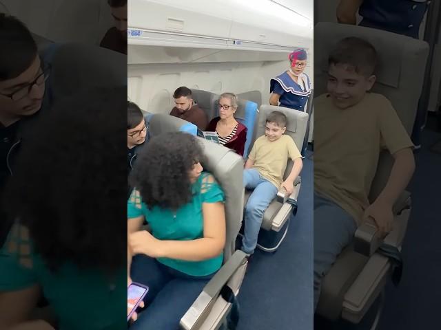 The Shocking Thing This Boy Did on a Flight Will Change Your Mind! #shorts