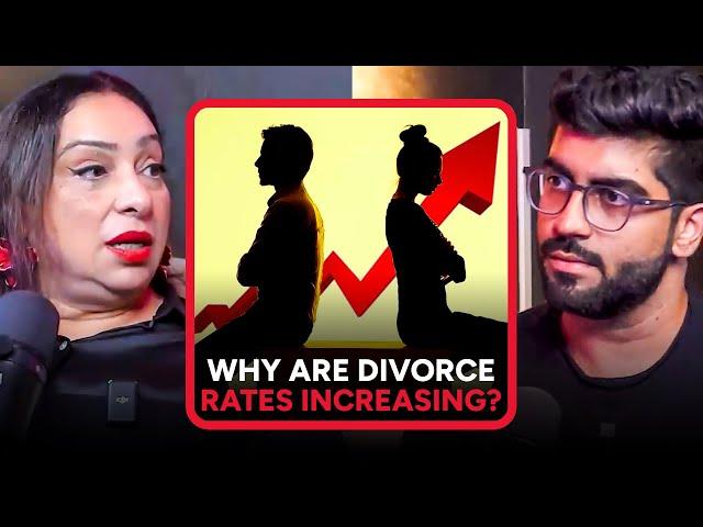 Reason Why Divorce Rates Are Increasing in India - Divorce Lawyer Vandana Shah | Deepak Pareek Clips