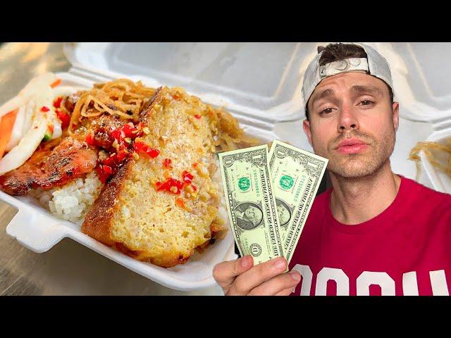 Full day of eating for LESS THAN $2 in Vietnam