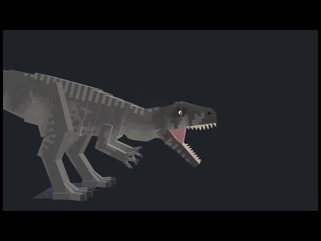 Giganotosaurus roar test | Primeval Craft | Minecraft BE