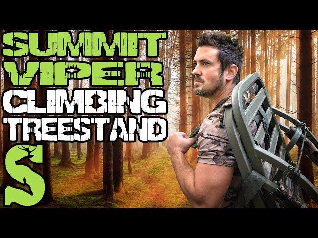 Summit Viper SD Climbing Treestand Review and Demo. Checking out this Climber Tree Stand Features