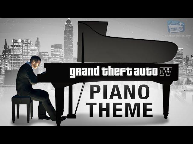 GTA 4 Theme Song Piano Cover (Liberty City Nocturne)