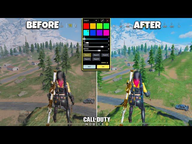 Most Realistic Custom Graphic Settings in COD Mobile | CODM GRAPHICS SETTINGS