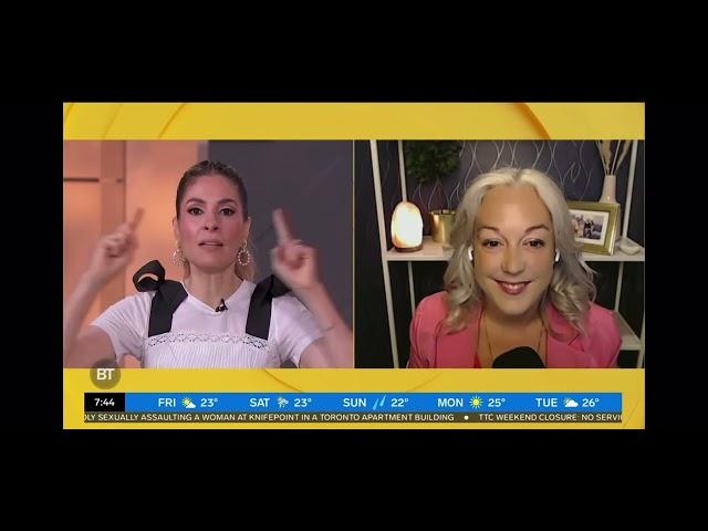 Amanda Talks Hotel Travel Tips with Dina on Breakfast Television