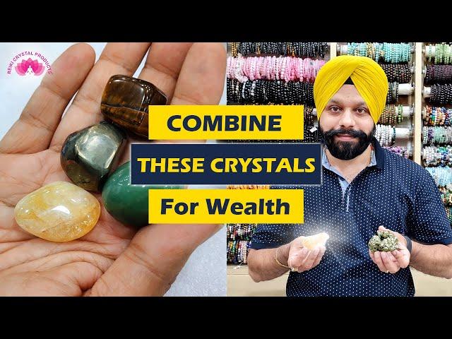 Crystal for wealth - Combine these stones to attract money | Reiki Crystal Products