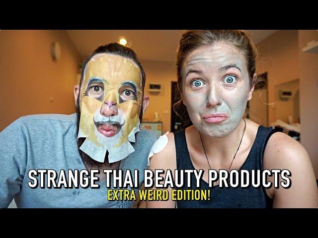 TRYING THAI BEAUTY PRODUCTS 2 (EXTRA WEIRD EDITION)