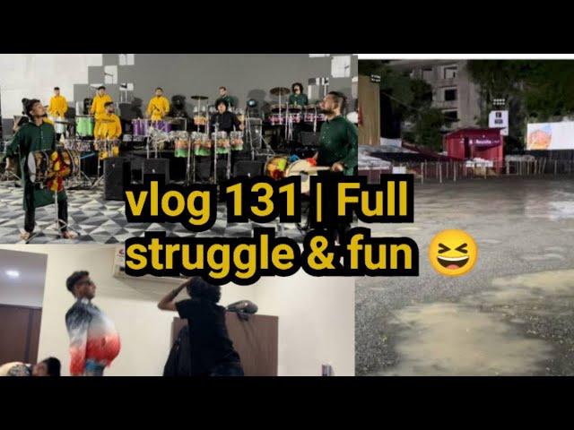 Vlog 131 | Barish mein full struggle | fun vlog | Shubhankar Boys  | Hindi vlog | navratri 2024