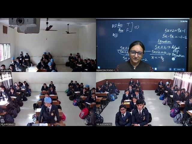 GTBPS class 8 maths and science 21 11 2024
