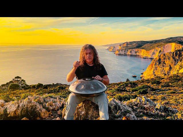 Echoes of Serenity - Handpan Meditation on the Edge of the Sky