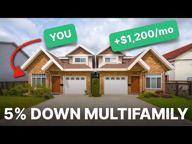 NEW 5% DOWN Multifamily Conventional Loan (2-4 units)