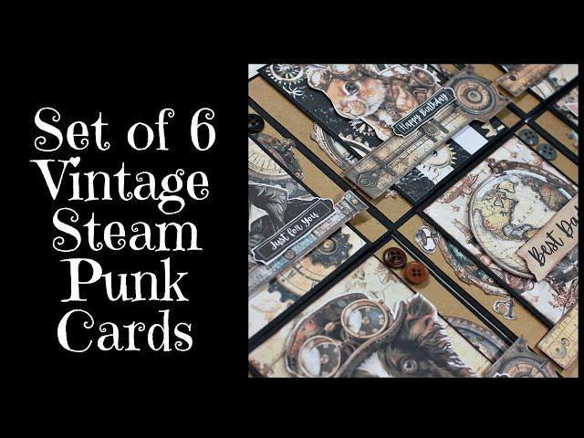 Steam Punk Revolution DIY Card Making for Beginners