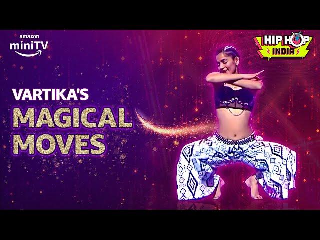 Vartika Jha is the GOAT| Nora Fatehi, Remo D'Souza, Raftaar & Badshah | Hip Hop India #amazonminitv