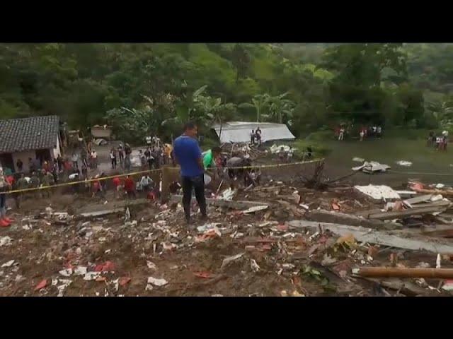 Colombia: Heavy rains unleash deadly landslide