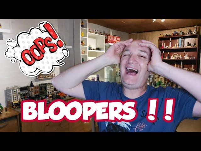 FUNNY LEGO BLOOPERS COLLECTION - My first bloopers collection video