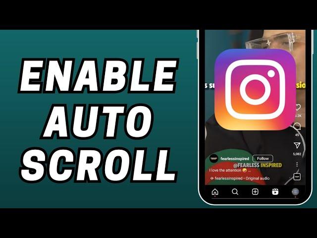 How to Enable Auto Scroll on Instagram Reels | Instagram Auto Scroll