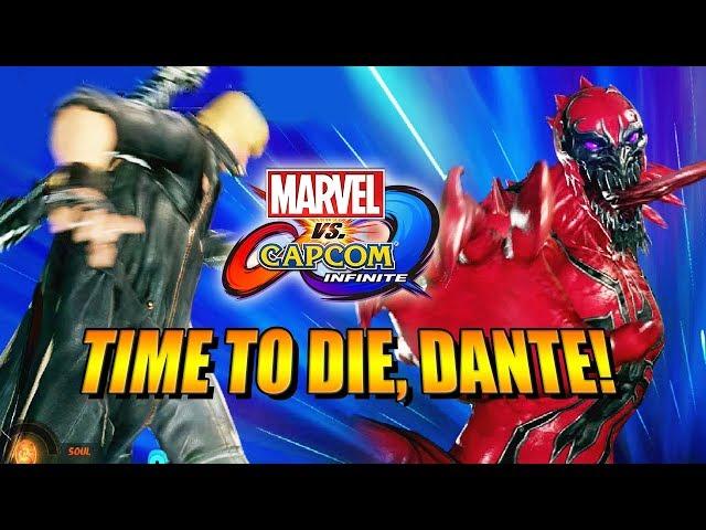 TIME TO DIE, DANTE: Venom - Marvel Vs. Capcom Infinite (Online Ranked)