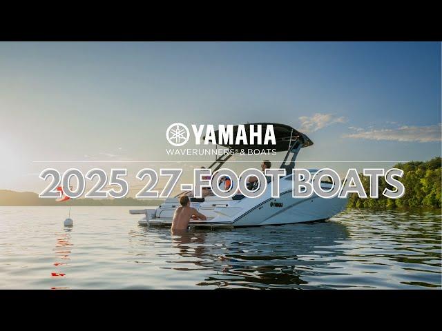 Yamaha's 2025 27-Foot Boats