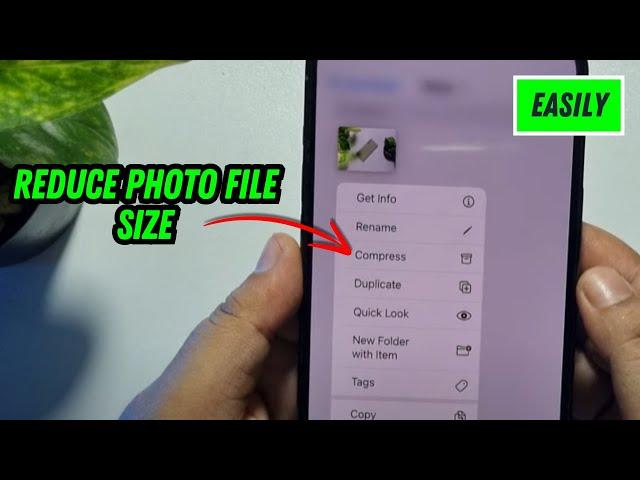 How to Resize Photo and Reduce Photo File Size in iPhone | Full Guide