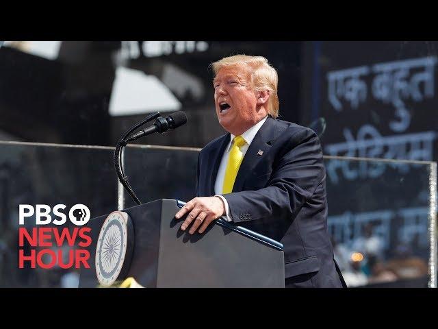 WATCH: Trump's full speech at the "Namaste, Trump" event in Ahmedabad, India