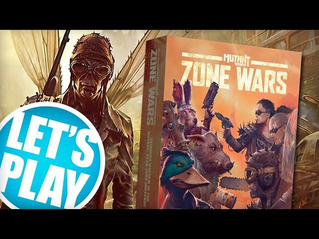 Let's Play: Mutant Year Zero - Zone Wars (2 Player) | Free League Publishing