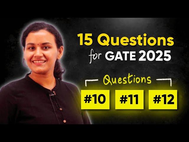 Important Aptitude Question for GATE 2025 | Geometry & Mensuration