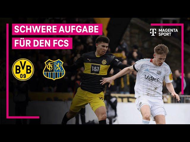 Borussia Dortmund II – 1. FC Saarbrücken, Highlights mit Live-Kommentar | 3. Liga | MAGENTA SPORT