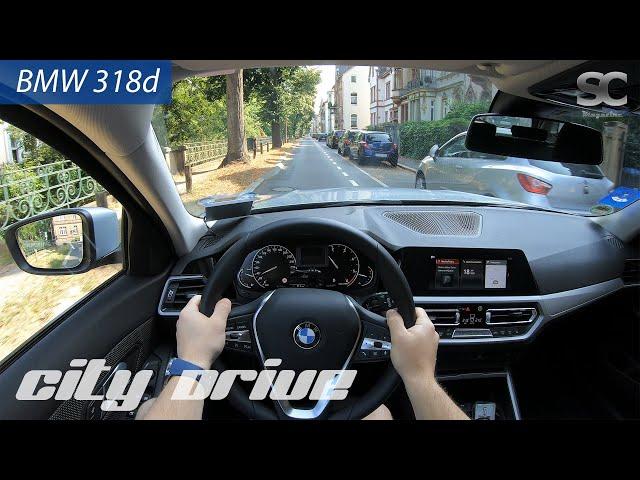 BMW 318d (2020) - City Test Drive POV