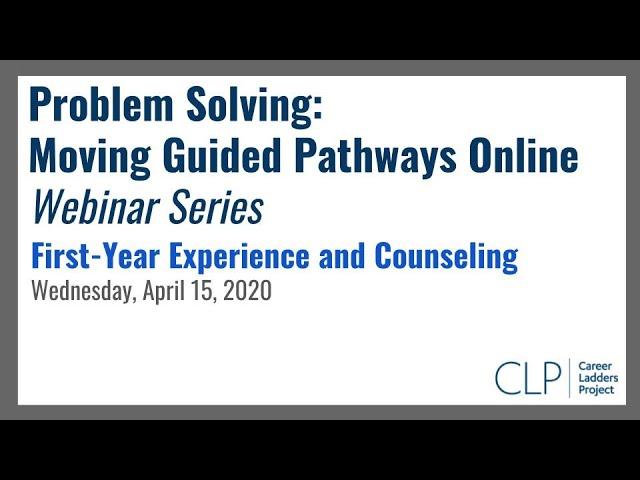 First-Year Experience and Counseling
