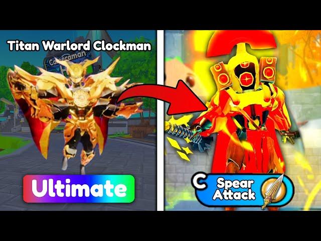 NEW UPDATE  ULTIMATE WARLORD  RANKED PVP - Roblox Toilet Tower Defense