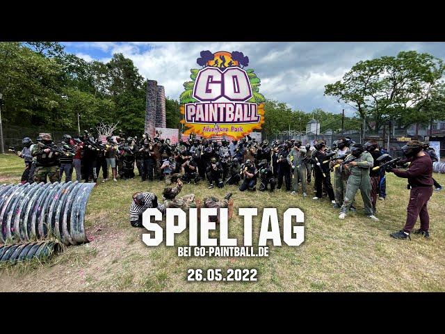 Paintball Action: Paintball Spieltag HERRENTAG 26.05.2022 | GO PAINTBALL ADVENTURE PARK