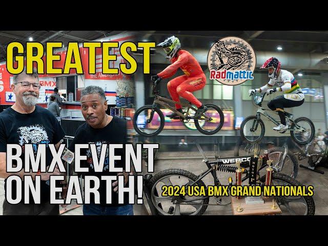 2024 USA BMX Grand Nationals: Pro Racing, New Bikes, and Vintage BMX!