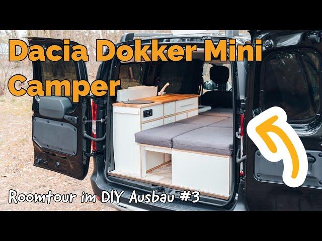 Dacia Dokker Mini Camper | ROOMTOUR im DIY Ausbau #3 | vanreif